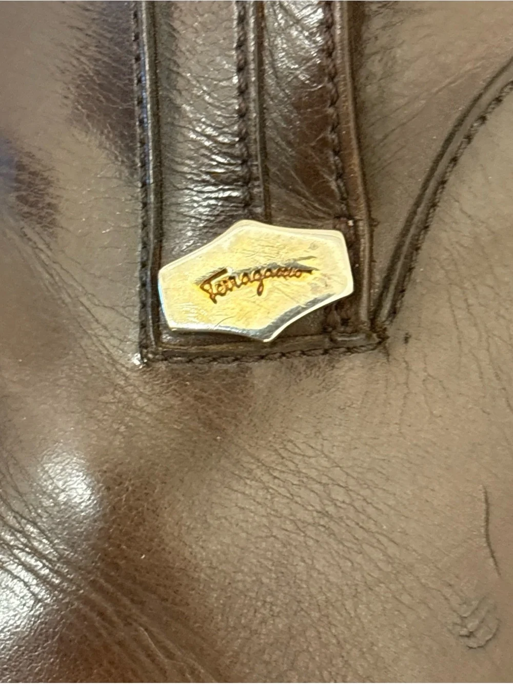 Vintage Salvatore Ferragamo Men's Dress Shoes Size 9.5B
